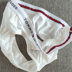 Tommy Hilfiger White and Red Men's Briefs
